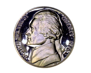 1976 S GEM PROOF JEFFERSON NICKEL Rainbow Toned Gem - Picture 1 of 6