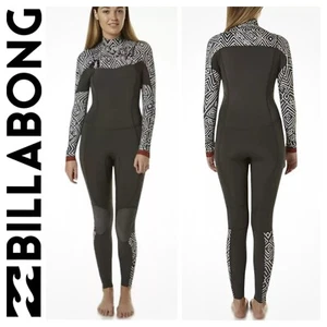 BNWT BILLABONG SALTY DAZE 302 L/S STEAMER CHEST ZIP US10/AU14 RRP$399 - Picture 1 of 7