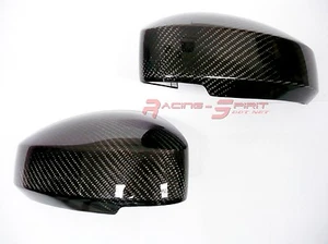 REAL 3D GLOSSY CARBON FIBER SIDE MIRROR COVER CAP PAIR FOR '03-'08 NISSAN 350Z - Imagen 1 de 7