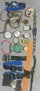 Vintage Watch LOT 24pc ladies Parts Repairs Crafts Vintage and MOD Read plz - Picture 1 of 5