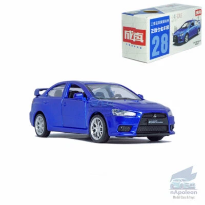 1:41 Mitsubishi Lancer Evolution X Modelo Coche Aleación Diecast Vehículo de Juguete Niños Regalo Foto 1 de 4