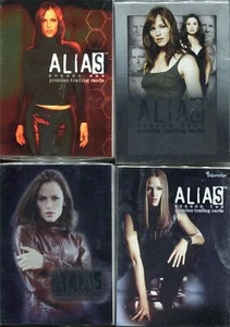 Juegos básicos completos de 324 tarjetas Inkworks Alias Seasons 1-4 en venta total - Imagen 1 de 1