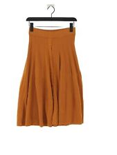 United Colors Of Benetton Women's Midi Skirt XS Brown Polyamide
