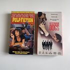 VHS Reservoir Dogs 1991 & Pulp Fiction 1994 Quentin Tarantino Films Lot of 2 Vtg