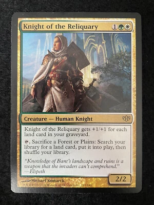 Magic the Gathering Conflux  Knight of the Reliquary Creature Rare 113/145 - Image 1 of 2