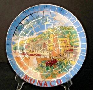 VTG Le Palais/Palace of Monte Carlo Monaco 10” diameter Porcelain Plate MARKED - Picture 1 of 5