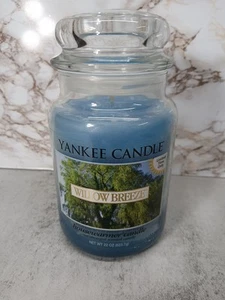Yankee Candle Willow Breeze Large Jar - Classic Label - NEW - Picture 1 of 8