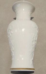 Lenox Ming Blossom Bud Vase ~ 24 Kt Goldrand ~ USA 7 3/8" hoch - Bild 1 von 5
