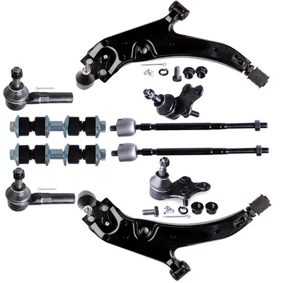 10x Para Toyota Paseo Tercel 1992-1997 Brazo de control inferior delantero Kit de extremo de barra de amarre Foto 1 de 4