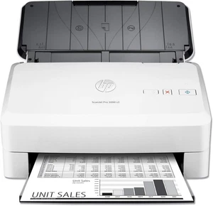 HP ScanJet Pro 3000 s3 Desktop Sheet-feed OCR Document Scanner L2753a  - Picture 1 of 5