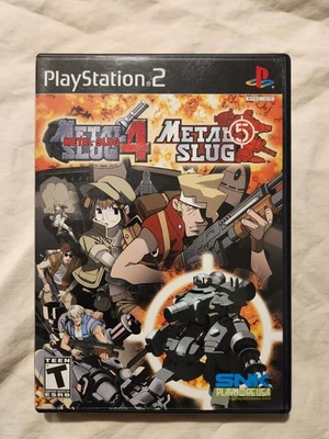 Metal Slug 4/ Metal Slug 5 ( Sony PlayStation 2, PS2 CIB Tested Working - Image 1 of 4