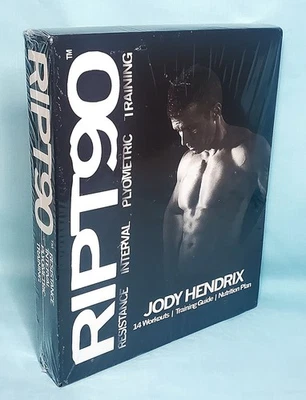 New RIPT90 14 DVD/90 Day Workout Program with Jody Hendrix -MISP - Image 1 of 2