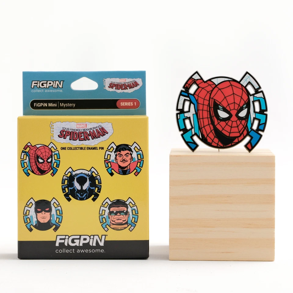 FiGPiN Mystery Mini - Your Friendly Neighborhood Spider-Man Serie 1 - Confirmado Foto 1 de 1