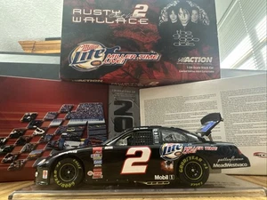 NASCAR 1:24 Rusty Wallace #2 Miller Lite 2003 600th SIGNED HANDSIGNIERT RAR - Bild 1 von 9