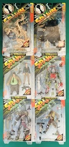 Vintage Spawn Serie 7 Actionfiguren McFarlane Toys 6er Set, neu aus altem Lagerbestand fast vollständig - Bild 1 von 21