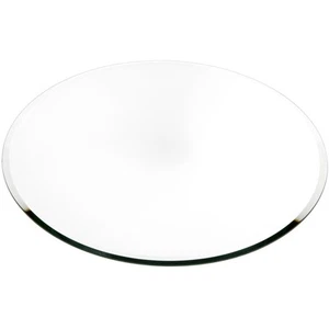 Plymor 20" Round, 5mm Thick Beveled Glass Mirror Circle - Picture 1 of 1
