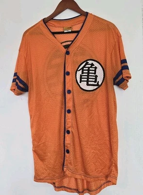 Camiseta Dragon Ball Z Para Hombres L Naranja Béisbol Anime Japonés Goku Logo Juegos con disfraces Foto 1 de 4