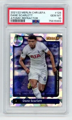 Refractor atómico automático Merlin Chrome DANE SCARLETT/250 RC 2021/22 PSA 10 N19 Foto 1 de 3