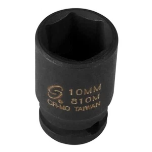 Sunex 810m 1/4-Inch Drive 10-Mm Impact Socket - Picture 1 of 3