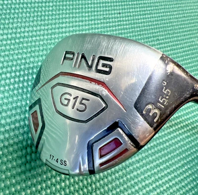 Ping G15 15.5° 3 Wood Stiff Flex Ping TFC 149F Graphite Mens  42.75 RH - Image 1 of 4