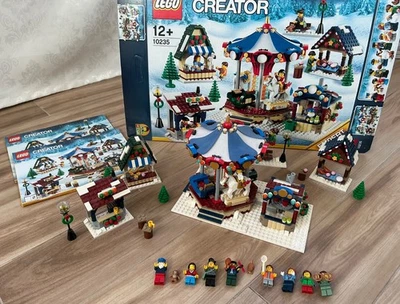 @ LEGO Creator Expert@ 10235 @ Mercato Invernale @ come nuovo@confezione originale@ - Immagine 1 di 4