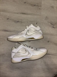 Nike Zoom KD 3 White Metallic Gold Used Size 10.5 Box Included - Picture 1 of 5