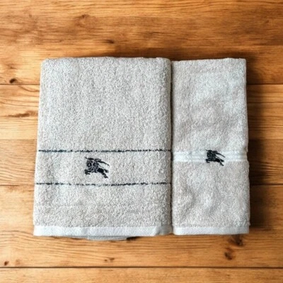 Burberry Beach Bath towel & Face towel Set Cotton 100% Japan-Made - Image 1 of 4