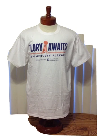 Phoenix Mercury WNBA 2014 Playoff T Shirt White "Glory Awaits" XL Cover