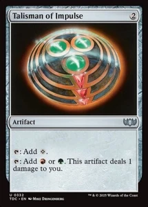 *MtG: 2x Talisman of Impulse - Commander Tarkir: Dragonstorm UC- magicman* - Bild 1 von 1