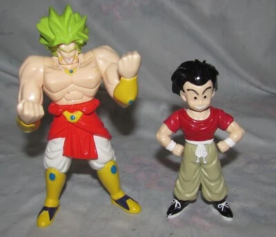 Vintage 1989 Bandai Dragon Ball Z Super Broly and Krillin Figures Foto 1 de 3