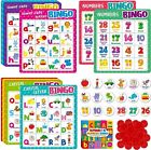 Alphabet Bingo Game Uppercase Lowercase Number Bingo ABC 123 Board Kindergarten