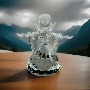 Swarovski Silver Crystal Angel Christmas Ornaments h9cm Boxed 194761 - Picture 1 of 12