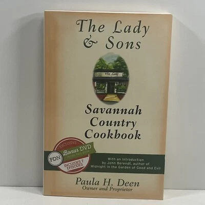 The Lady & Sons Savannah Country Cookbook SIGNED By Paula Deen 1ST/1ST TPB 1998 Foto 1 de 4