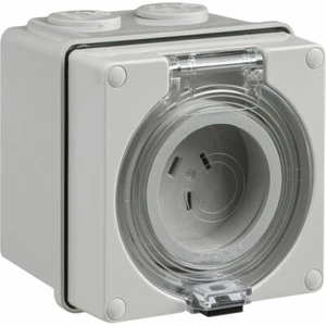 Clipsal Easy56 Flat 3 Pin 10A Wall Socket | EY56SO310 - Picture 1 of 1