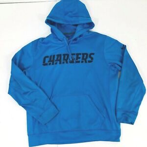 Vintage Nike San Diego Chargers NFL Hoodie Sweatshirt Mens Size L
