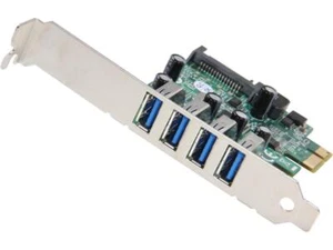 StarTech.com PEXUSB3S4V 4 Port PCI Express PCIe SuperSpeed USB 3.0 Controller - Picture 1 of 5