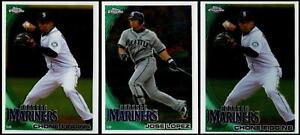 (3) 2010 Topps Chrome  Seattle Mariners Lot