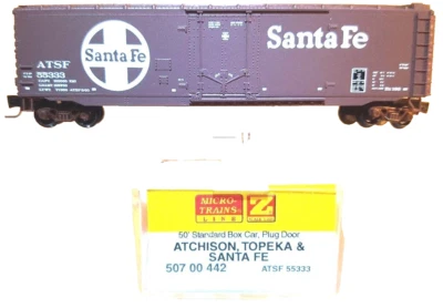 Z MTL 507 00 442 50ft Box Car Plug Door Santa Fe/ATSF - Image 1 of 4