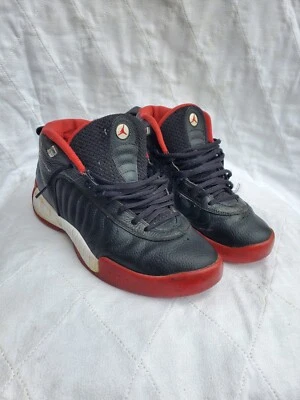 Talla 9.5 Hombres - Jordan Jumpman Pro Bred 2016 Negro Rojo Zapatos 906876-001 Nike Foto 1 de 4