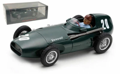 Spark S7202 Vanwall VW57 #20 2ª GP de Mónaco 1957 - Tony Brooks escala 1/43 Foto 1 de 4