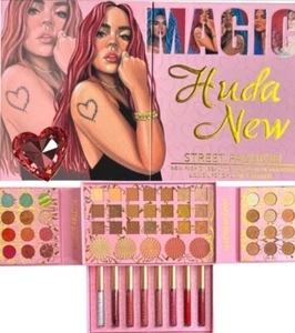 All In 1 Huda New Makeup Palette has eyeshadow, lipgloss, bronzer & blush - Picture 1 of 1