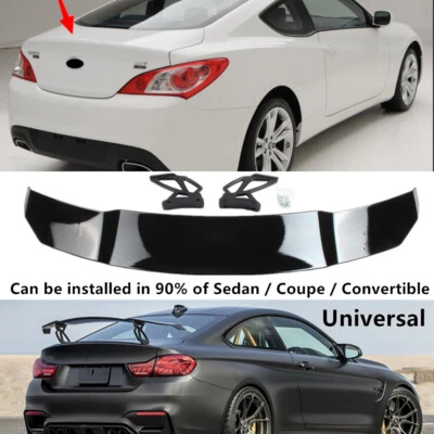 For Hyundai Genesis 2009-2013 Universal Rear Trunk GT Racing Spoiler Lip Wing - Image 1 of 4