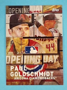 2018 Topps Opening Day Paul Goldschmidt Arizona Diamondbacks #OD-30 - Picture 1 of 2