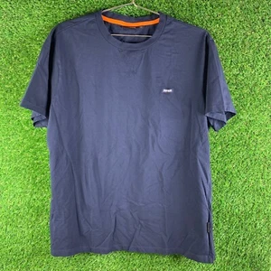 Napapijiri T Shirt Men’s Size XL Blue Logo Spell Out - Picture 1 of 8