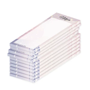 PRICARO Notizblock "Lila", magnetisch, 62x148 mm, 10 Stück - Bild 1 von 4