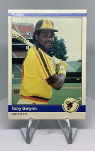 1984 Fleer #301 Tony Gwynn