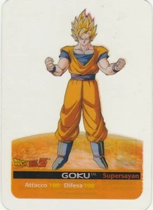 Lamincards Dragon Ball Z Edibas Serie X-Metal GOKU N 7 - Picture 1 of 4