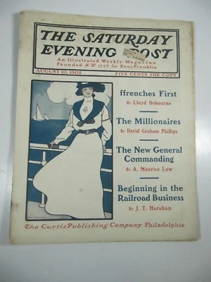 The Saturday Evening Post Magazine- August 23, 1902- Pete Fountain Illustrated - Image 1 of 4