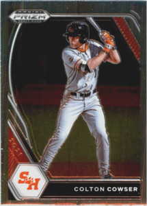2021 Colton Cowser Panini Prizm Draft Picks #PDP5 Baltimore Orioles