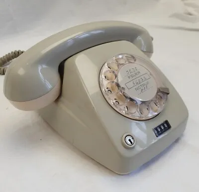 Siemens Wählscheibentelefon, Weiß, Vintage 70er 80er Jahre • 37.30€